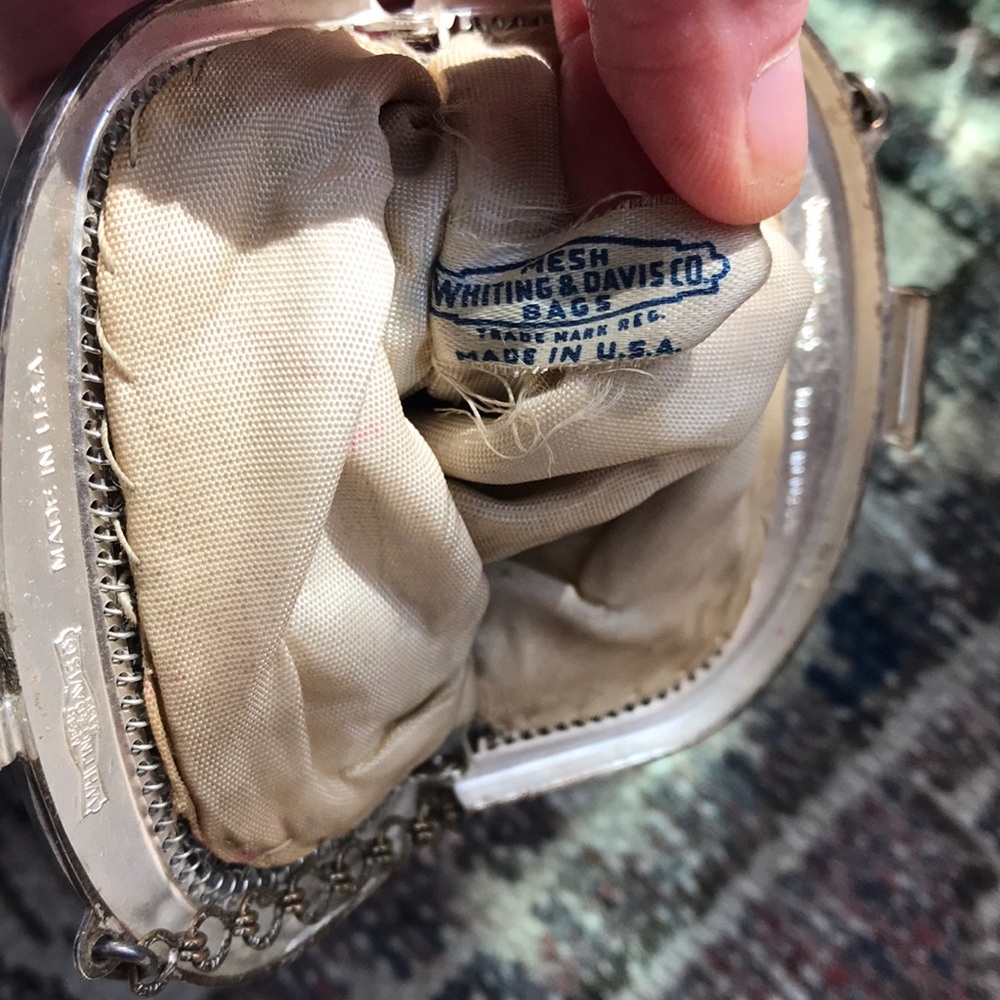 Vintage Mesh Whiting & Davis Co. bags〰️ - Picture 6 of 8
